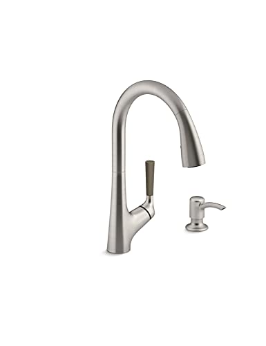 KOHLER Kitchen Sink Faucet with Soap/Lotion Dispenser