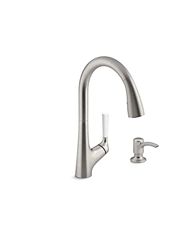 KOHLER Kitchen Sink Faucet with Soap/Lotion Dispenser