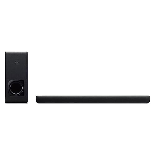 Yamaha Sound Bar with Subwoofers, Bluetooth, and Alexa Voice Control Built-in