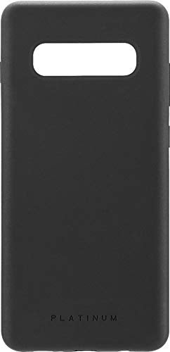 Platinum Series Silicone Case for Samsung Galaxy S10+ Smartphones - Black