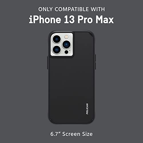 Pelican Heavy-Duty Protection Case Cover for iPhone 13 Pro Max, Designed to Fit Nicely in Pocket - 10ft Drop Protection - 6.7 Inches