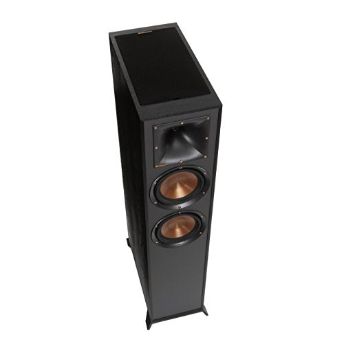 Klipsch R-625FA Powerful detailed Floorstanding Single Home Speaker Black