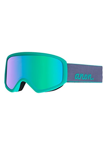 Anon Women's Insight Snow Goggles Gale Purple With Green Solex Lens