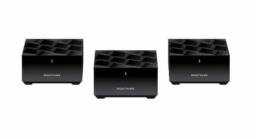 Netgear Nighthawk AX3000 WiFi 6 Mesh System with One Year Advanced Internet Security Included