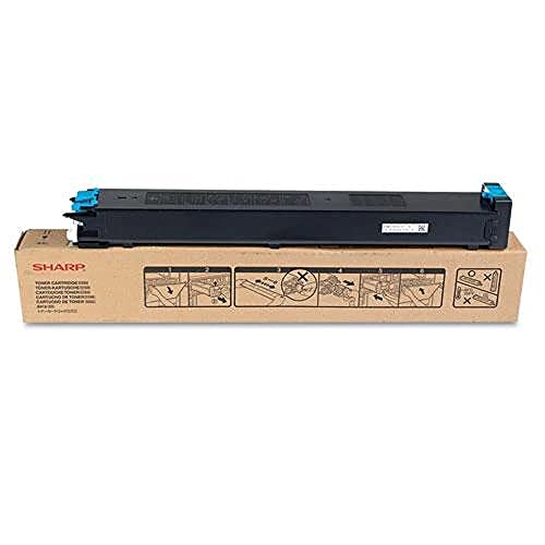 Sharp MX-27NTCA OEM Toner - MX-2300N MX-2600N MX-2700N MX-3500N MX-3501N MX-4501N Cyan Toner 15000 Yield OEM