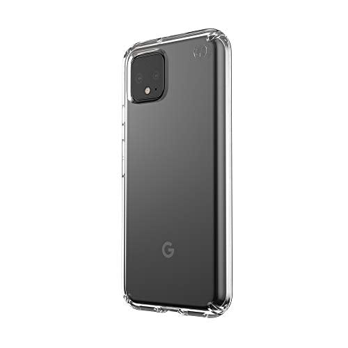 Speck Presidio Stay Clear Google Pixel 4 Case, Clear, 132084-5085