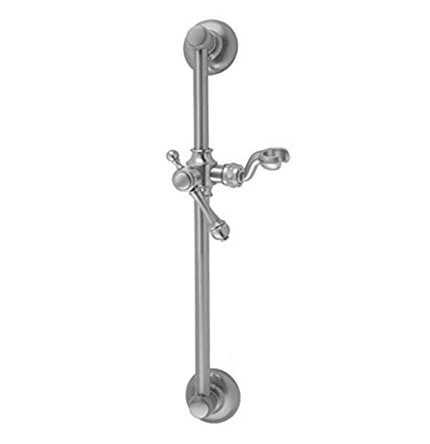 Jaclo 7924-BU Retro Handshower Slide Bar with Roaring 20's Lever Handle, 24", Bronze Umber