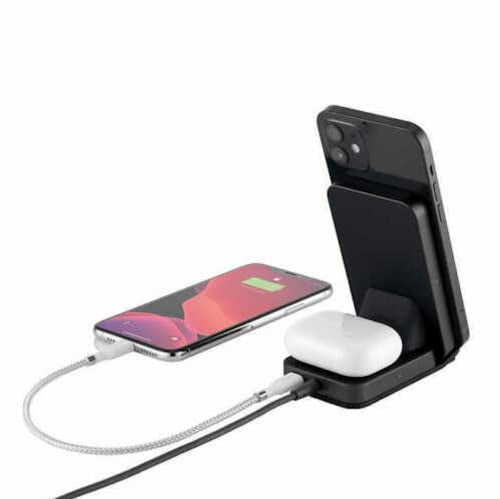 Ubio Labs 2-in-1 Wireless Charging Stand, Black