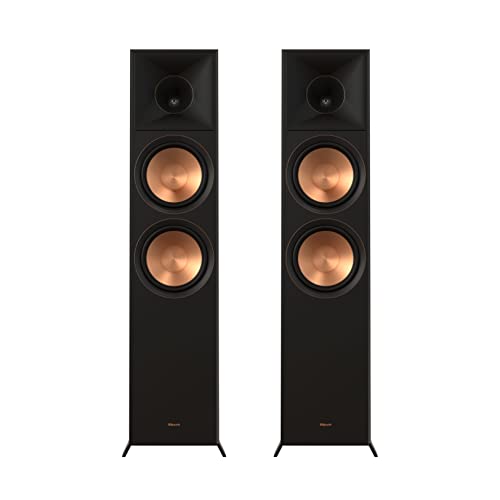 Klipsch RP-8060FA II Dual Floorstanding Speakers (Pair), Ebony