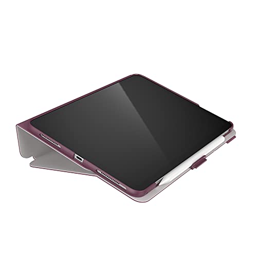 Speck Products Balance Folio Case iPad Air (2022)| iPad Air (2020)| 11-inch iPad Pro| iPad Pro 11-in. (2nd generation)| iPad Pro 11-inch (2021), Plumberry Purple/Crushed Purple/Crepe Pink