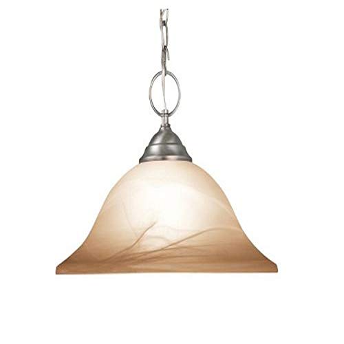 Woodbridge Lighting 20002-STN Anson 1-Light Pendant, Satin Nickel