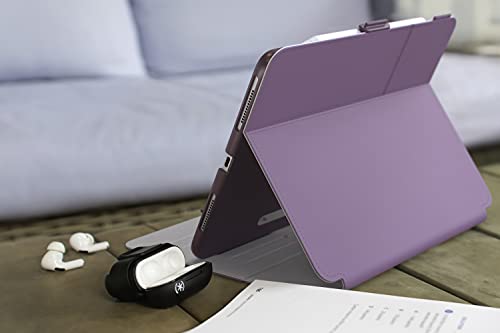 Speck Products Balance Folio Case iPad Air (2022)| iPad Air (2020)| 11-inch iPad Pro| iPad Pro 11-in. (2nd generation)| iPad Pro 11-inch (2021), Plumberry Purple/Crushed Purple/Crepe Pink