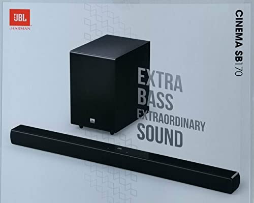 JBL Bar 2.1 - Channel Soundbar with Wireless Subwoofer