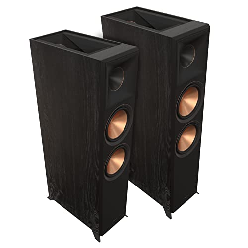 Klipsch RP-8060FA II Dual Floorstanding Speakers (Pair), Ebony