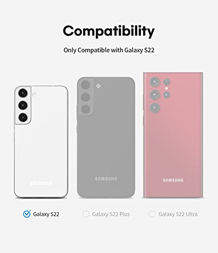 GOOSPERY Liquid Silicone Case for Galaxy S22 (6.1 inches) Silky-Soft Touch Full Body Protection Shockproof Cover Case with Soft Microfiber Lining S22-SLC