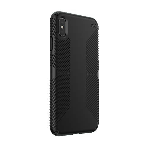 Speck Presidio Glossy Grip Case for Apple iPhone Xs Max Black 120254-7715