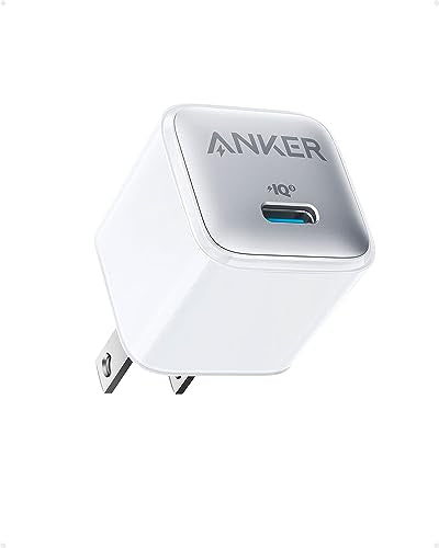 USB C Charger 20W, Anker 511 Charger (Nano Pro), PIQ 3.0 Durable Compact Fast Charger, Anker Nano Pro for iPhone 14/14 Plus/14 Pro/14 Pro Max, Galaxy, Pixel 4/3, iPad/iPad Mini (Cable Not Included)