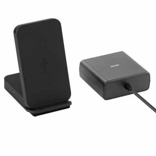 Ubio Labs 2-in-1 Wireless Charging Stand, Black