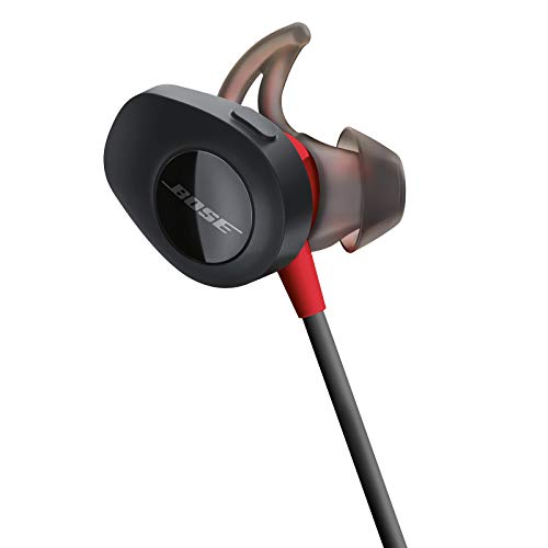 Bose SoundSport Pulse Wireless Headphones, Power Red (With Heart Rate Monitor)