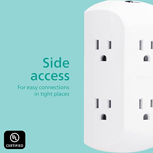 Philips 6-Outlet Extender 3-Prong