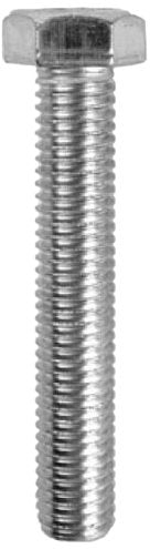 L.H. Dottie MB38412 Tap Bolt, 3/8-Inch-16 TPI by 4-1/2-Inch Length, 5625-Inch Head, Zinc Plated, 50-Pack