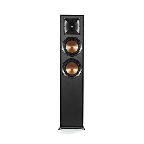 Klipsch R-625FA Powerful detailed Floorstanding Single Home Speaker Black