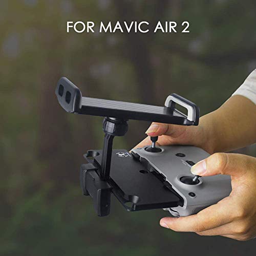 UZOPI Mavic Mini Air Pro Platinum Spark Accessories Tablet Holder – Aluminum Adjustable Remote Controller Bracket Mount Extender with Neck Lanyard Strap for 4-12 Inch Phone Tablets