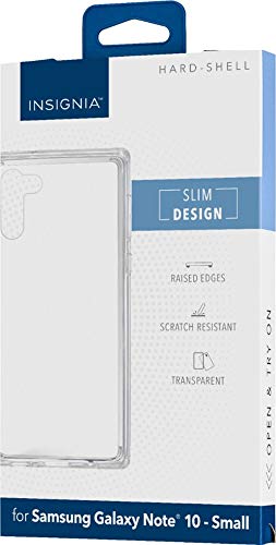 Insignia Hard Shell Case for Samsung Galaxy Note10 - Clear - Model: NS-MSGN10SCH