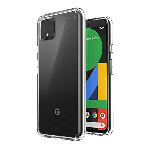 Speck Presidio Stay Clear Google Pixel 4 XL Case, Clear, 132085-5085