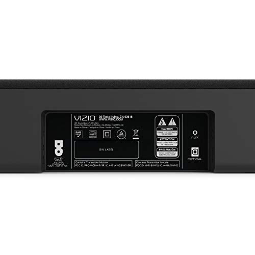 VIZIO SB36514-G6 36" 5.1.4 Premium Home Theater Sound System with Dolby Atmos and Wireless Subwoofer, Black