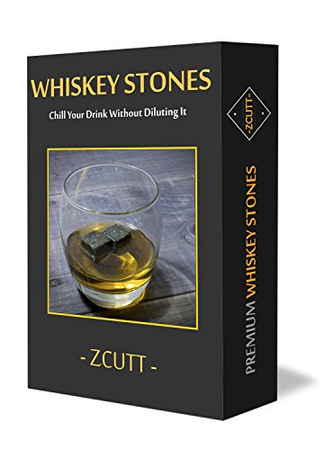 Premium Whiskey Stones (Set of 9). 100% Pure Soapstone - Includes Carrying