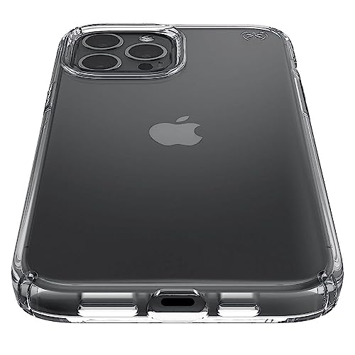 Speck Products Presidio Perfect-Clear iPhone 12 Pro Max Case, Clear/Clear