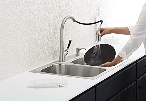 KOHLER Kitchen Sink Faucet with Soap/Lotion Dispenser