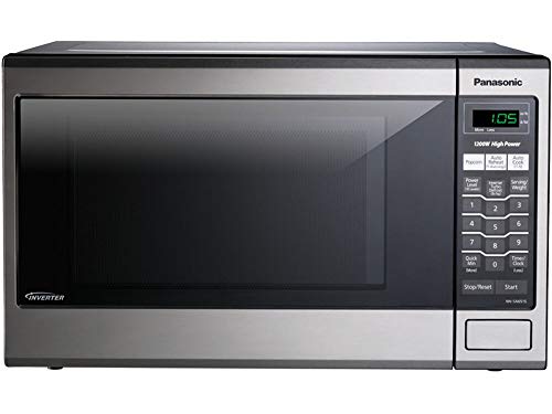 Panasonic U905265C Stainless Steel Microwave Oven, 1.2 cu. ft, 1200W, Silver