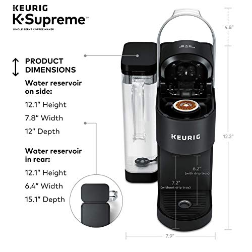 Keurig® K-Supreme Single Serve K-Cup Pod Coffee Maker, MultiStream Technology