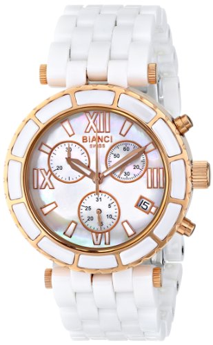 Roberto Bianci Women's b268rse_wht Persida Ceramic Watch