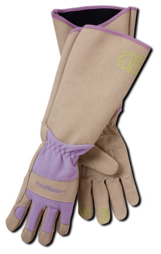 MAGID Extra-Long Thornproof Pruning and Gardening Gloves for Men, 1 Pair, Size 9/L with Forearm Protection