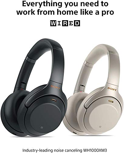 Sony WH1000XM3 Wireless Industry Leading Noise Canceling Overhead Headphones (WH-1000XM3) Headphone