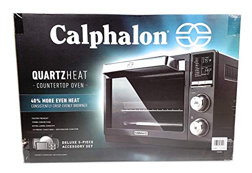 Calphalon 1339289 Quartzheat Countertop Oven,, Stainless Steel