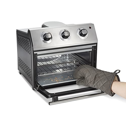 Hamilton Beach Toaster Oven Air Fryer Combo, Includes Bake, Broil, and Toast, Fits 12” Pizza, 1800 Watts