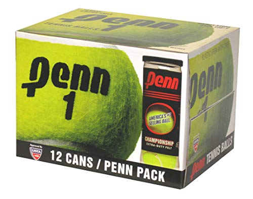 Penn Championship Tennis Balls - Extra Duty Felt Pressurized Tennis Balls