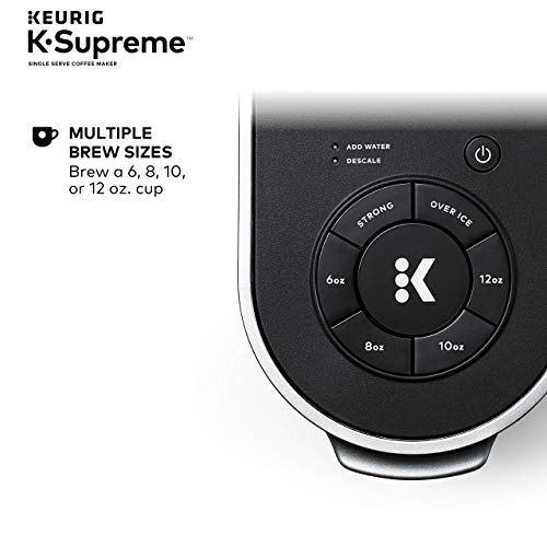 Keurig® K-Supreme Single Serve K-Cup Pod Coffee Maker, MultiStream Technology