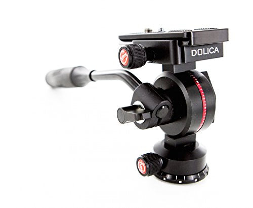 Dolica P200 Professional High Performance Video Pan Head (Black),Full Size