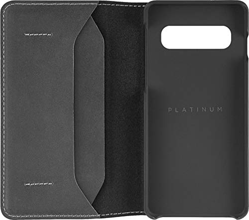 Platinum Folio Case for Samsung Galaxy S10 - Black - Model: PT-MGS10LWFB