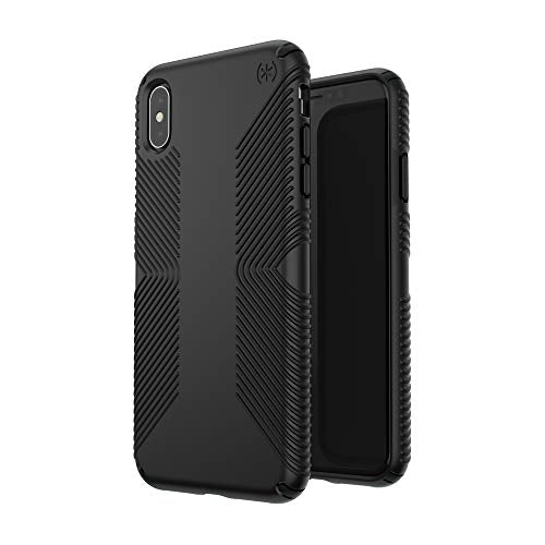 Speck Presidio Glossy Grip Case for Apple iPhone Xs Max Black 120254-7715