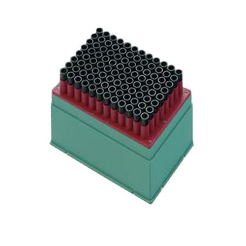 Axygen RRP-20-CBK-R RoboRack Conductive Robotic Pipet Tips For Packard MPII And Janus Systems, 20 microliter, Black PP, Racked, Non-Sterile (1 Case: 96 Tips/Rack; 10 Racks/Unit; 5 Units/Case)