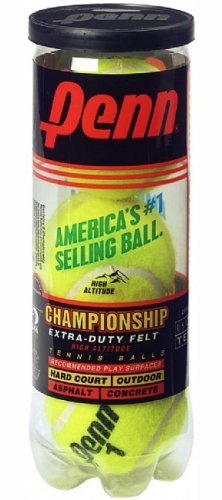 TANGDIAABBCC Championship Extra Duty High Altitude Tennis Ball Can, 3 Balls (Premium Pack Includes one can of Three Balls)