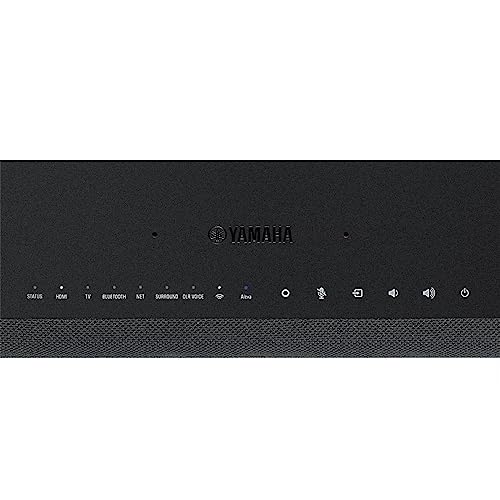 Yamaha Sound Bar with Subwoofers, Bluetooth, and Alexa Voice Control Built-in