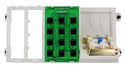 Leviton 47606-4AM Four Line Modular Panel