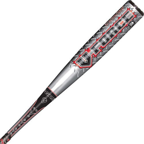 Mattingly 2012 VForce 3 Adult Baseball Bat (Bbcor) , Black, 33/30 